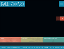 Tablet Screenshot of paulzinnard.com